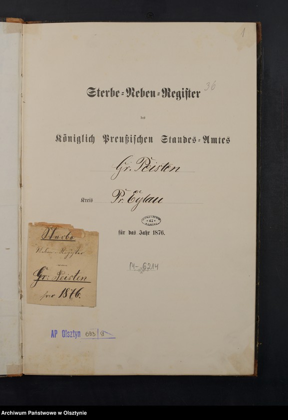 image.from.unit.number "Sterbe-Neben-Register Nr 1 - 64"