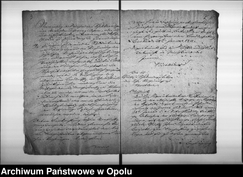 Obraz 11 z jednostki "Acta generalia von Geistlichen und Kirchlichen Angelegenheiten zu Oppeln"