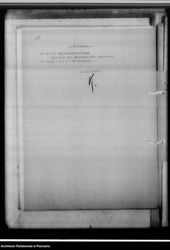 Obraz 14 z jednostki "[Korespondencja w sprawach organizacyjnych i działalności], Kreissippenamt Eichenbrück[/Wągrowiec]"