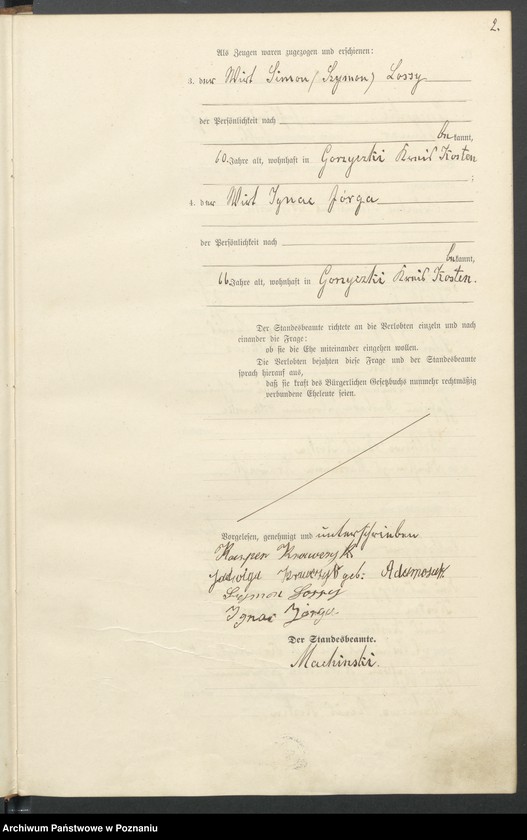 Obraz 4 z jednostki "Heiraths-Haupt-Register"