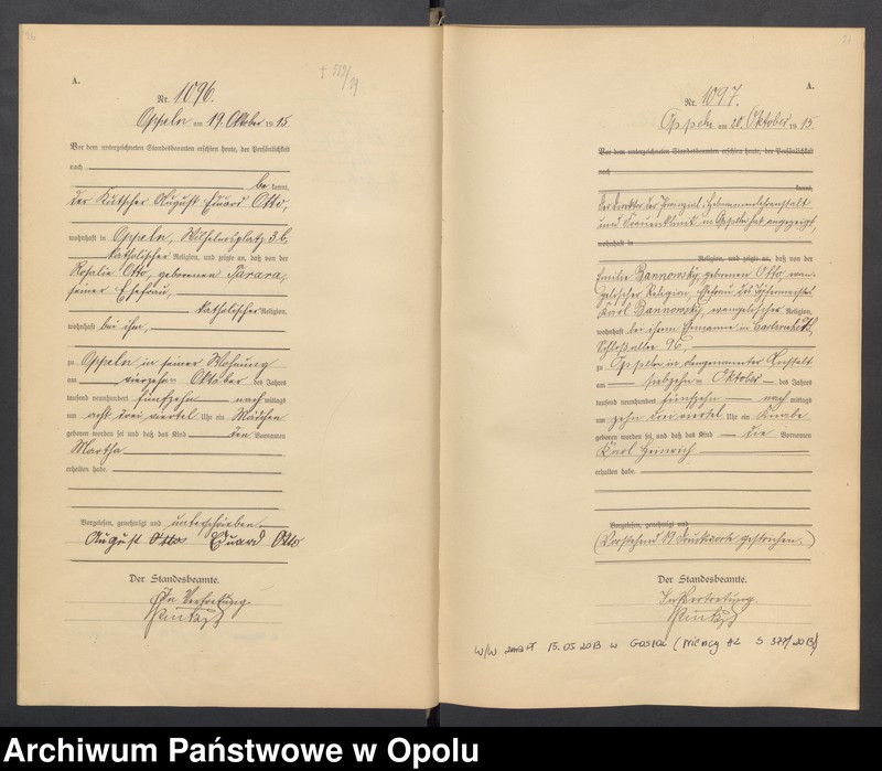 image.from.unit.number "[Księga urodzeń]  Rok 1915 Nr 1072-1319"