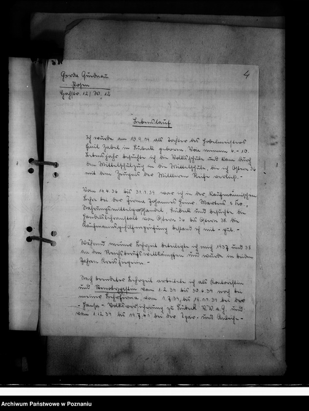 Obraz 8 z jednostki "Bewerbungen um Anstellung"