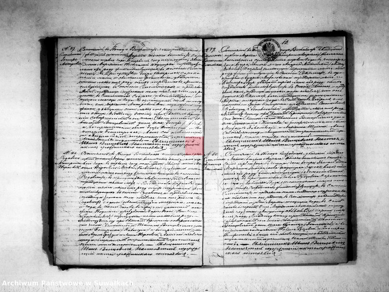 Obraz 15 z jednostki "Duplikat uroždennych, umeršich i brakosočetavšichsja rimsko-katoličeskogo vižajnskogo prichoda za 1871god"