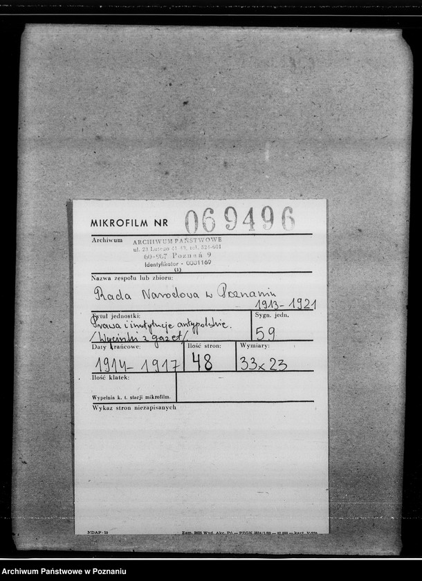 Obraz 1 z jednostki "Prawa i instytucje antypolskie. [Wycinki z gazet.]"