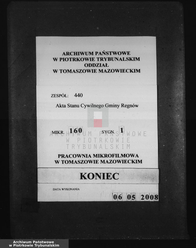 Obraz 8 z jednostki "[Dowody do akt małżeństw]"