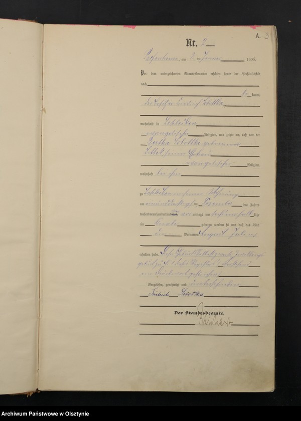 image.from.unit.number "Geburts-Haupt-Register Nr 1 - 200"