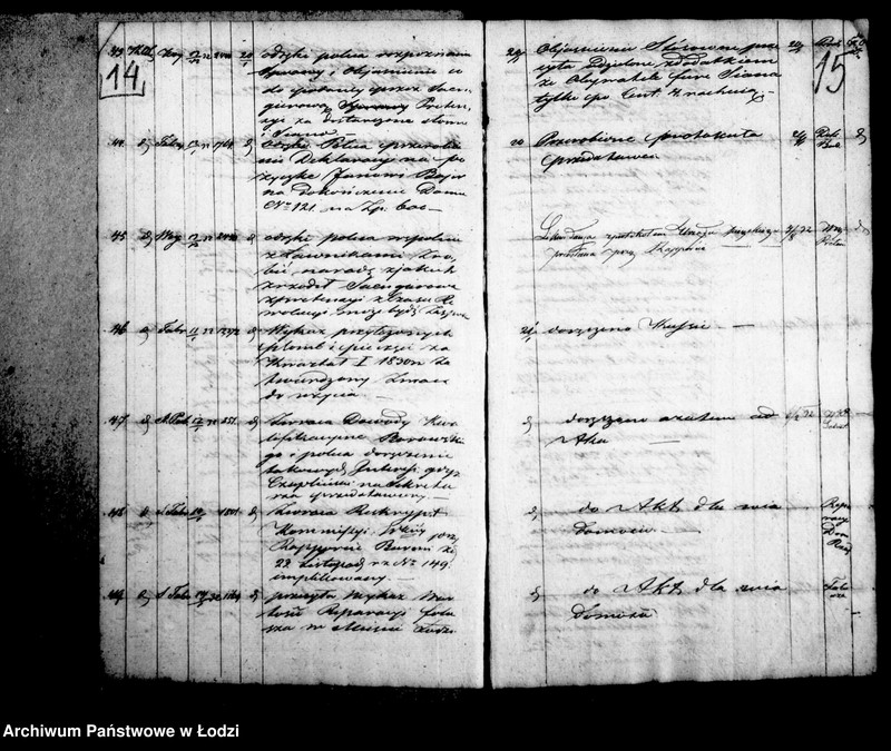 Obraz 14 z jednostki "Dziennik korespondencyjny na rok 1832"