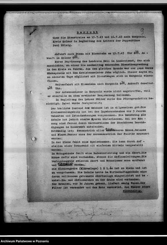 Obraz 13 z jednostki "Gebäude der Spielbühne Margonin."