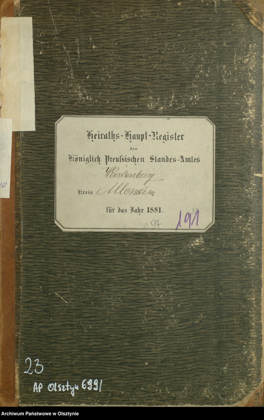 image.from.unit.number "Heiraths-Haupt-Register Nr 1 - 48"