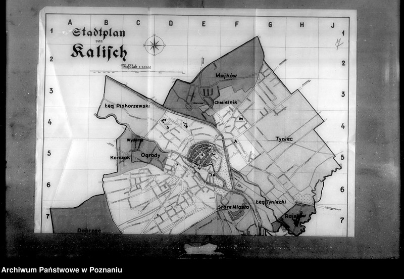 Obraz 11 z jednostki "Kalisch - Stadt, miasto Kalisz (Zmiany nazw miejscowości)"
