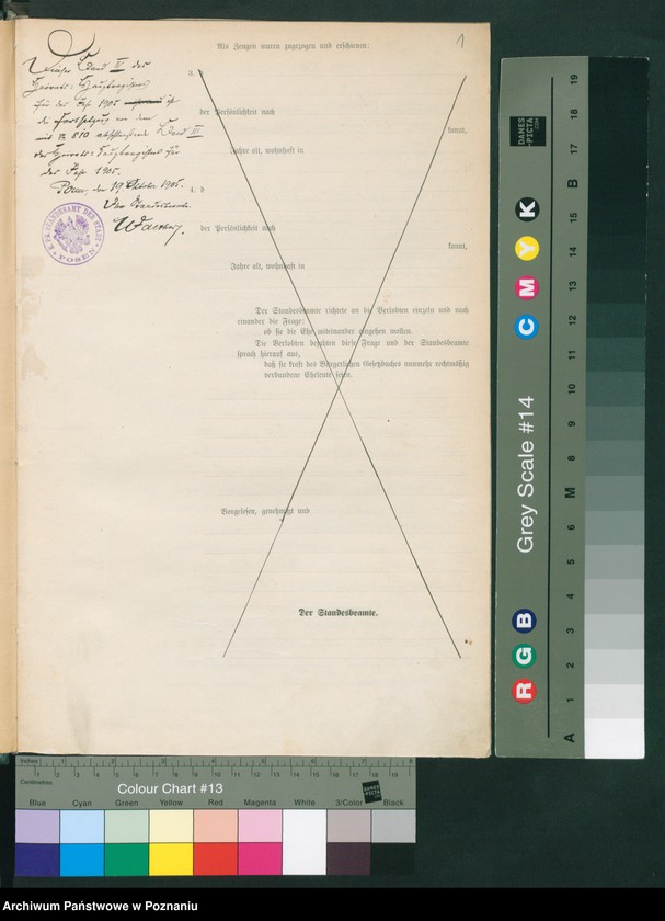 Obraz 3 z jednostki "Księga miejscowa małżeństw tom IV"