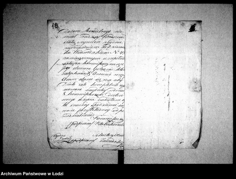 Obraz 10 z jednostki "Akta tyczące się stanu kościoła katolickiego i innych budowli"