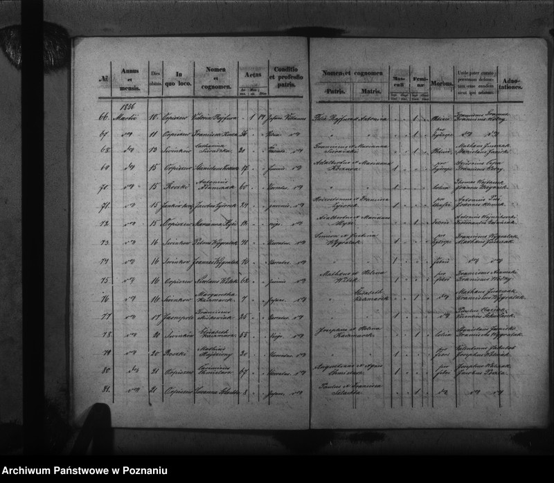 Obraz 17 z jednostki "Liber baptisatorum, copulatorum, mortuorum"