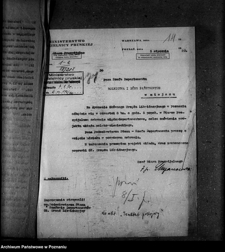 Obraz 18 z jednostki "Sprawy prawne traktaty pokojowe"