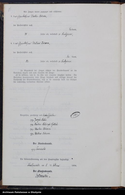 image.from.unit.number "Heiraths-Neben-Register Nr 1 - 32"