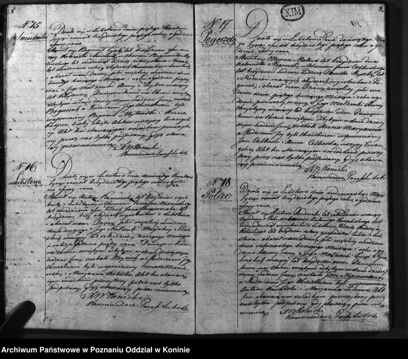 Obraz 7 z jednostki "Duplikat urodzonych, zaślubionych, zmarłych"
