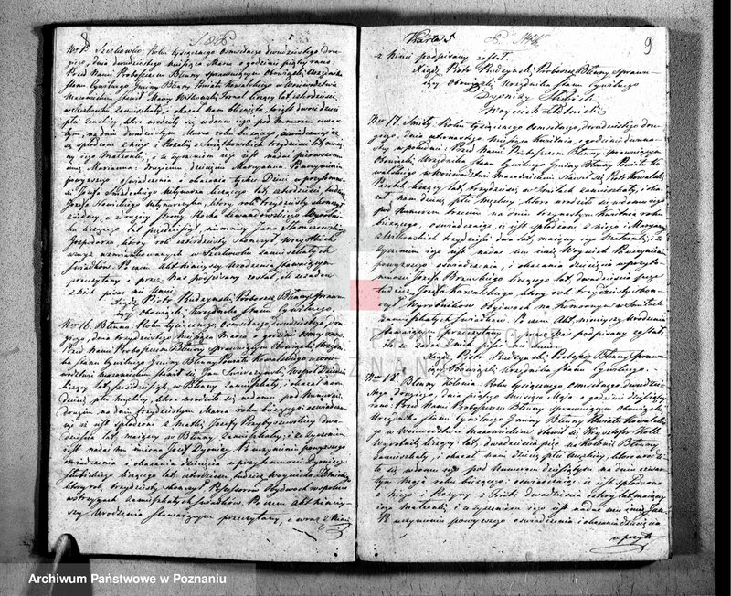 Obraz 6 z jednostki "Akta urodzeń, małżeństw, zgonów i zapowiedzi"