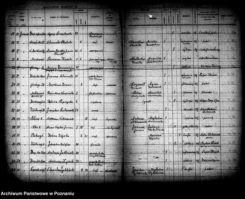 Obraz 3 z jednostki "Księga zgonów"