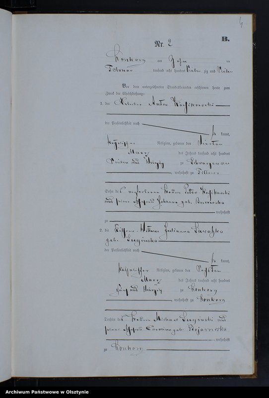 image.from.unit.number "Heiraths-Neben-Register Nr 1 - 8"
