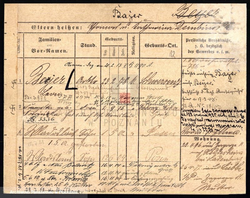 Obraz 13 z jednostki "Bajer (Bayer, Beyer)"