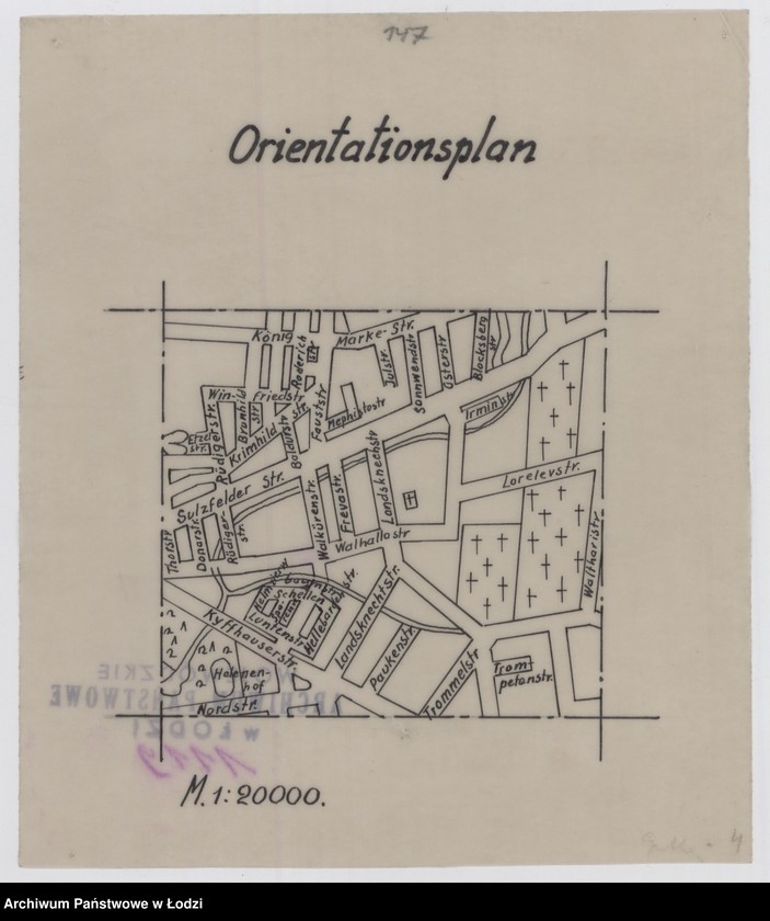 Obraz 1 z jednostki "Orientationsplan"