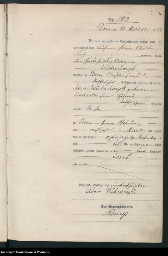 Obraz 6 z jednostki "Księga urodzeń t. II"