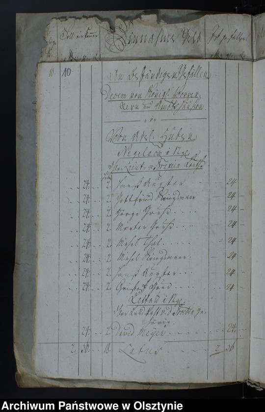 image.from.unit.number "Jahr Kirchen Rechnung der Waltersdorfschen Kirche aller Einnahme und Ausgabe wie auch Bau-Rechnung"