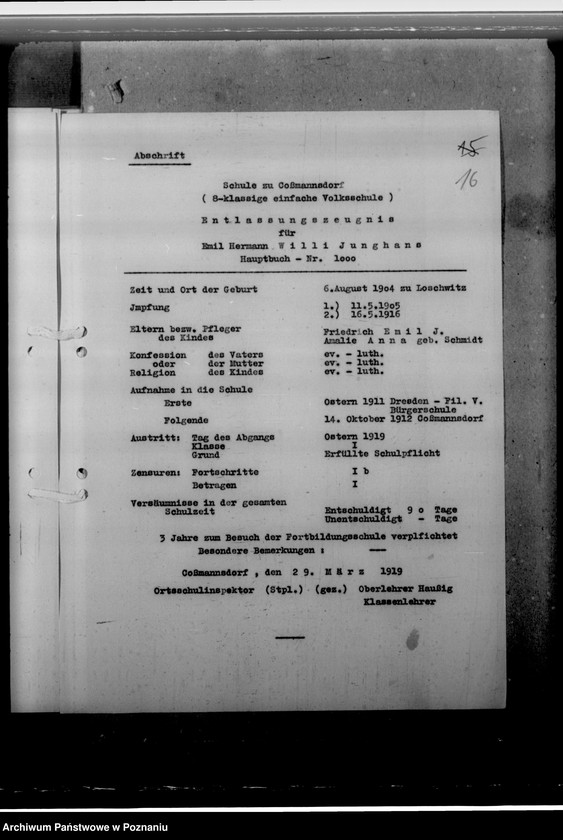 Obraz 20 z jednostki "Junghans, Willi - komisarz obwodowy"