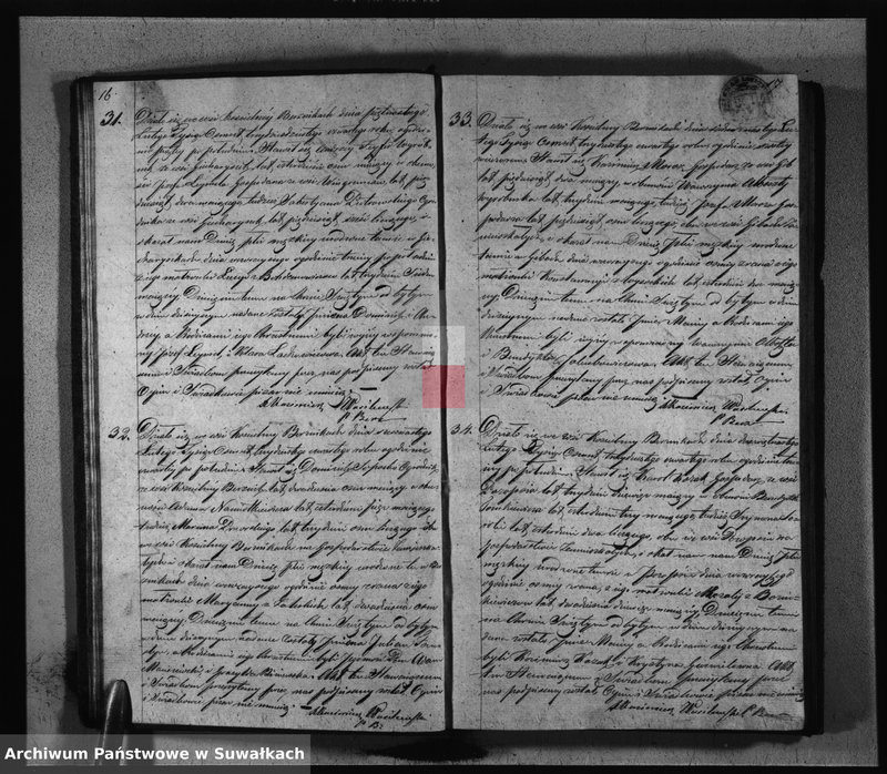 image.from.unit.number "Duplikat Aktów Urodzonych, Zaślubionych i Zmarłych Parafij Berznickiey z Roku 1834"