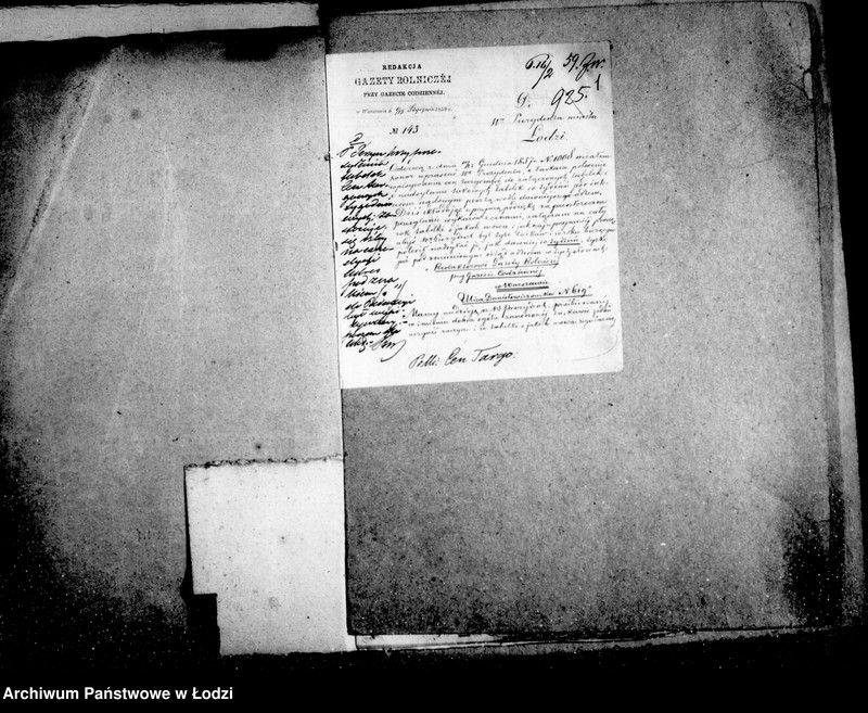 Obraz 6 z jednostki "Akta w przedmiocie cen targowych"