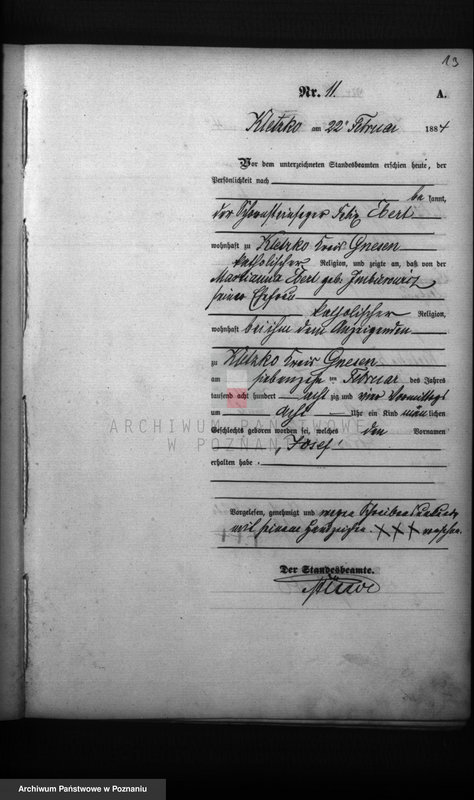 Obraz 15 z jednostki "Księga urodzeń"