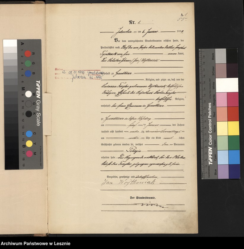 Obraz z jednostki "[Księga urodzeń]"