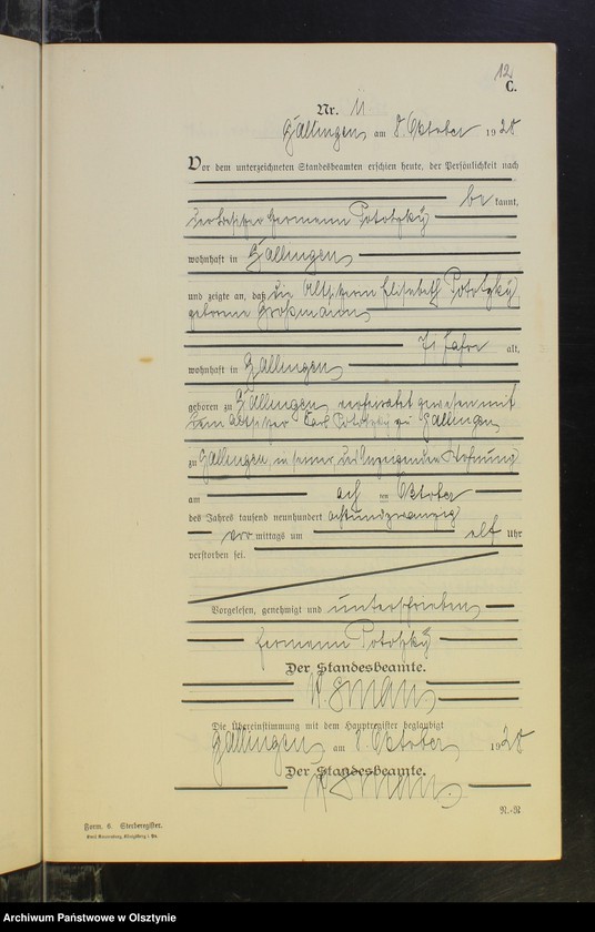 image.from.unit.number "Sterbe-Neben-Register Nr 1 - 15 [ Księga zgonów - wtóropis ]"