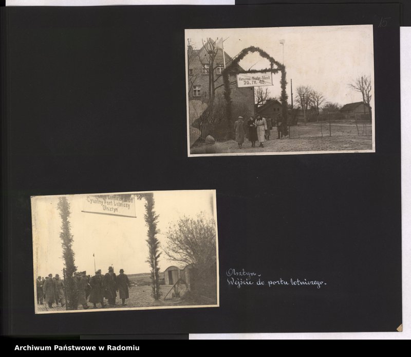 image.from.unit.number "[Album fotograficzny dokumentujący reaktywowanie krajowych połączeń lotniczych przez Polskie Linie Lotnicze "Lot"]"