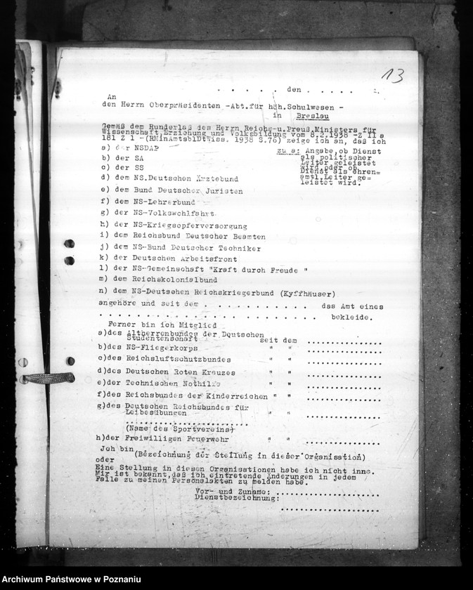 Obraz 17 z jednostki "Pädagogische Prüfung der Studienreferendare"