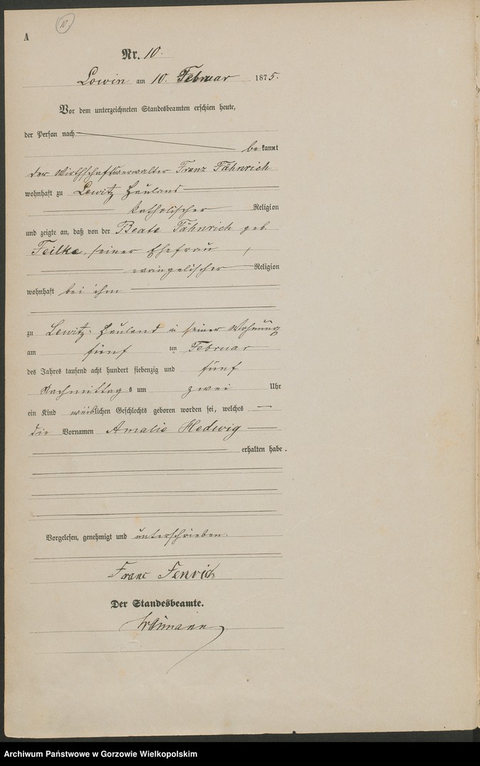 image.from.unit.number "Geburts Register"