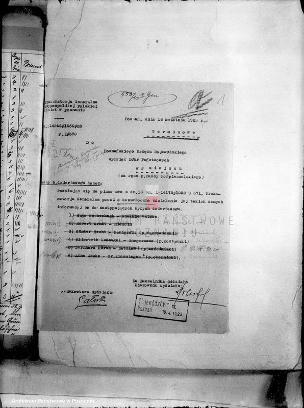 Obraz 5 z jednostki "Sprawy różne"