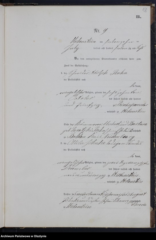 image.from.unit.number "Heiraths-Neben-Register Nr 1- 17"