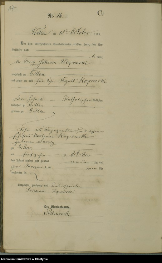 image.from.unit.number "Sterbe-Haupt-Register Nr 1 - 30"