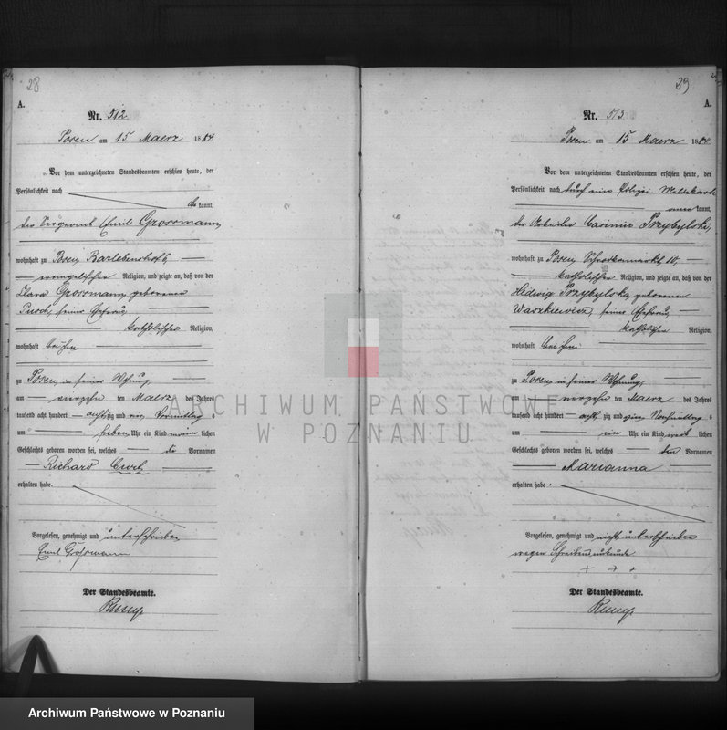 image.from.unit.number "Księga urodzeń t. II"