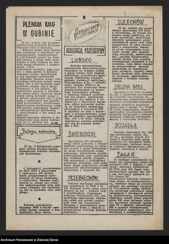 image.from.unit.number "Sygnały. Partyjny Serwis Informacyjny; numery: 2-6, 9, 11, 13, 19, 21, 23-24, 30, 34-35, 40 z 1982 roku, 107, 109-110 z 1983 roku"