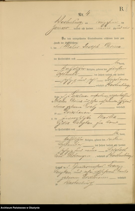 image.from.unit.number "Heiraths-Haupt-Register Nr 1 - 40"