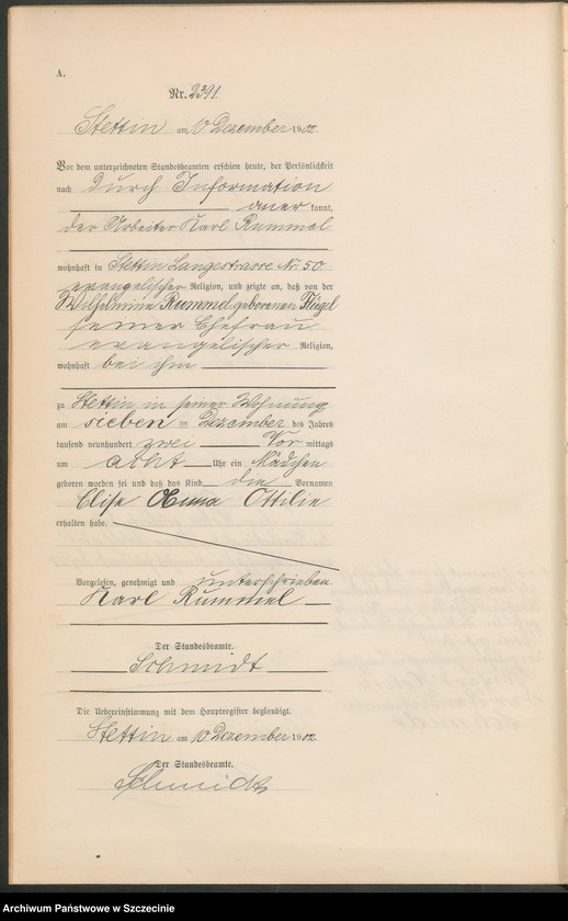 image.from.unit.number "Geburts-Register (Neben-Register) Band VI"