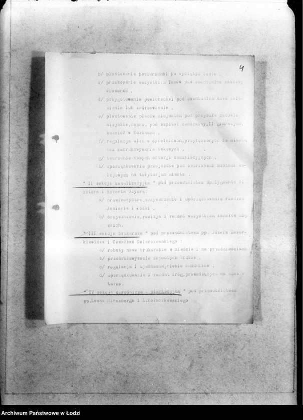 Obraz 7 z jednostki "Komitet Robót Publicznych [korespondencja z innymi komitetami i sekcjami]"