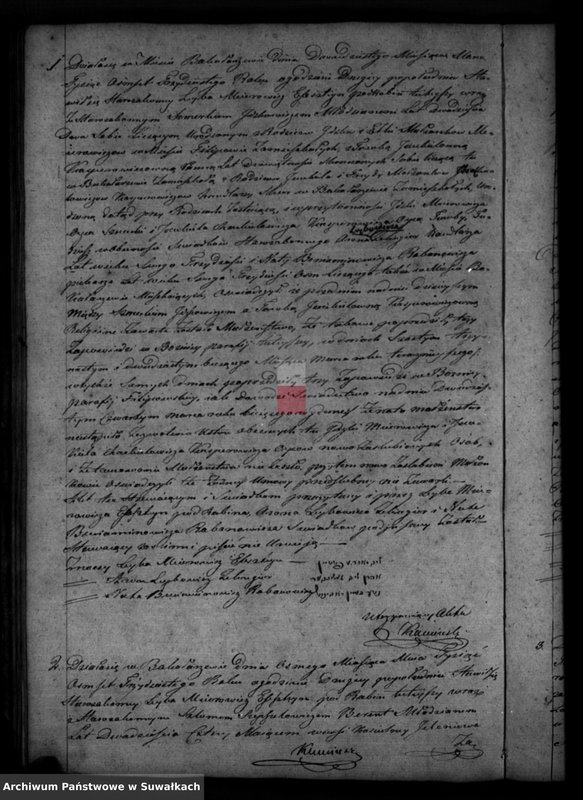 image.from.unit.number "Akta Urodzonych, Umarłych i Zaślubionych Okręgu Bakałarzewo za rok 1830"
