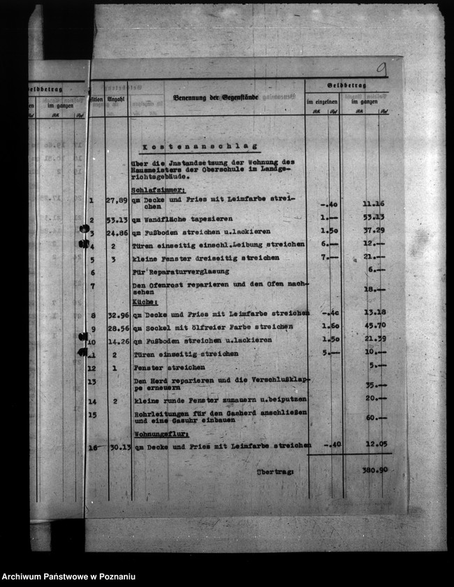 Obraz 13 z jednostki "Ausbau der Ober - Heimschule Hohensalza (Inowrocław)"