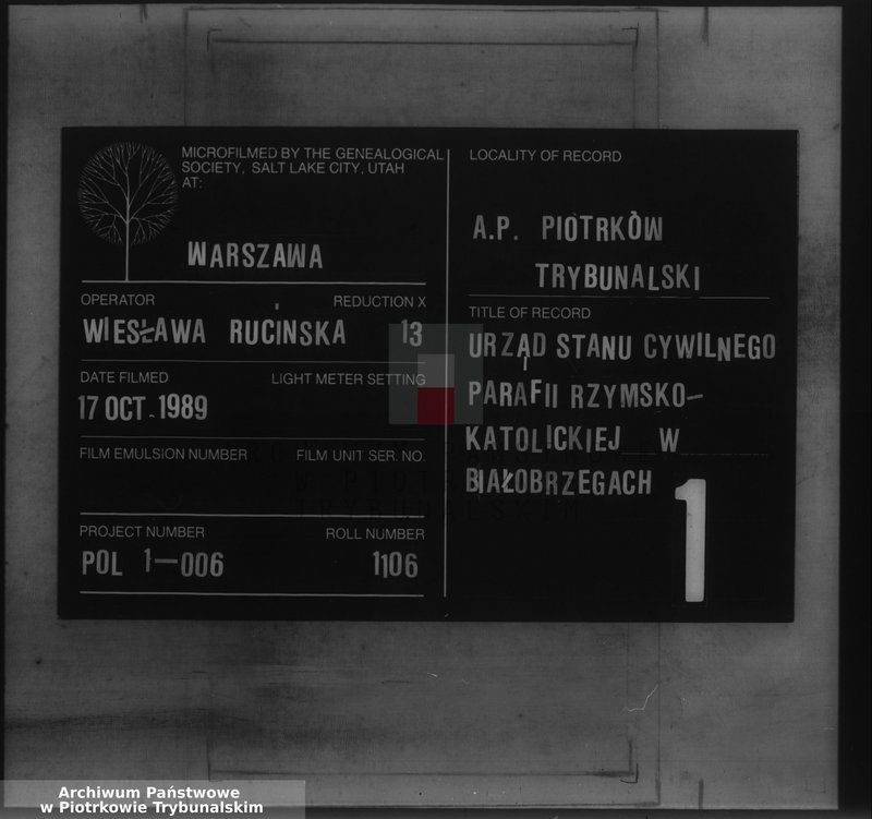 Obraz 2 z jednostki "[Księga duplikat aktów urodzonych, zaślubionych i zmarłych]"