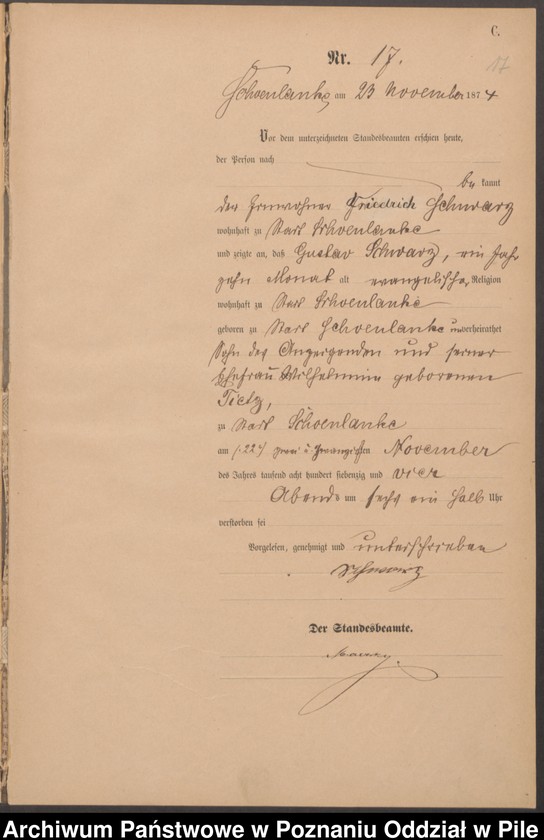 Obraz 20 z jednostki "Księga zgonów"