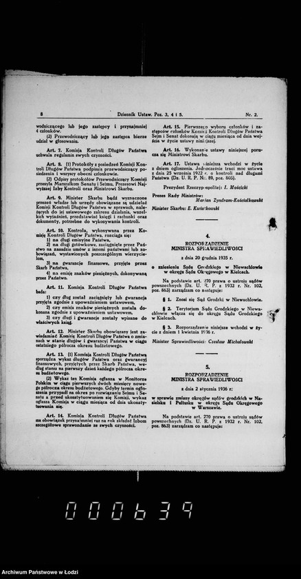 Obraz 5 z jednostki "Akta dotyczące spraw podatku dochodowego"