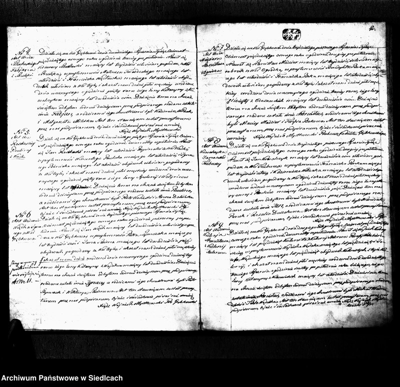 Obraz 4 z jednostki "Akta urodzin, małżeństw, zgonów"